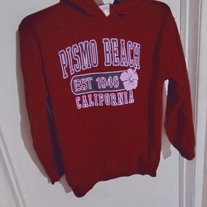 Gildan Red Graphic Hoodie